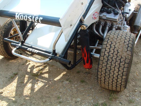 micro sprint with shox skinz shock covers